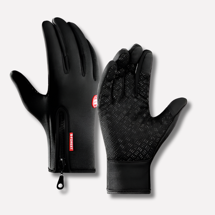 Unisex winterhandschoenen met fleece voering voor optimale warmte en stevige grip, ideaal voor diverse buitenactiviteiten.