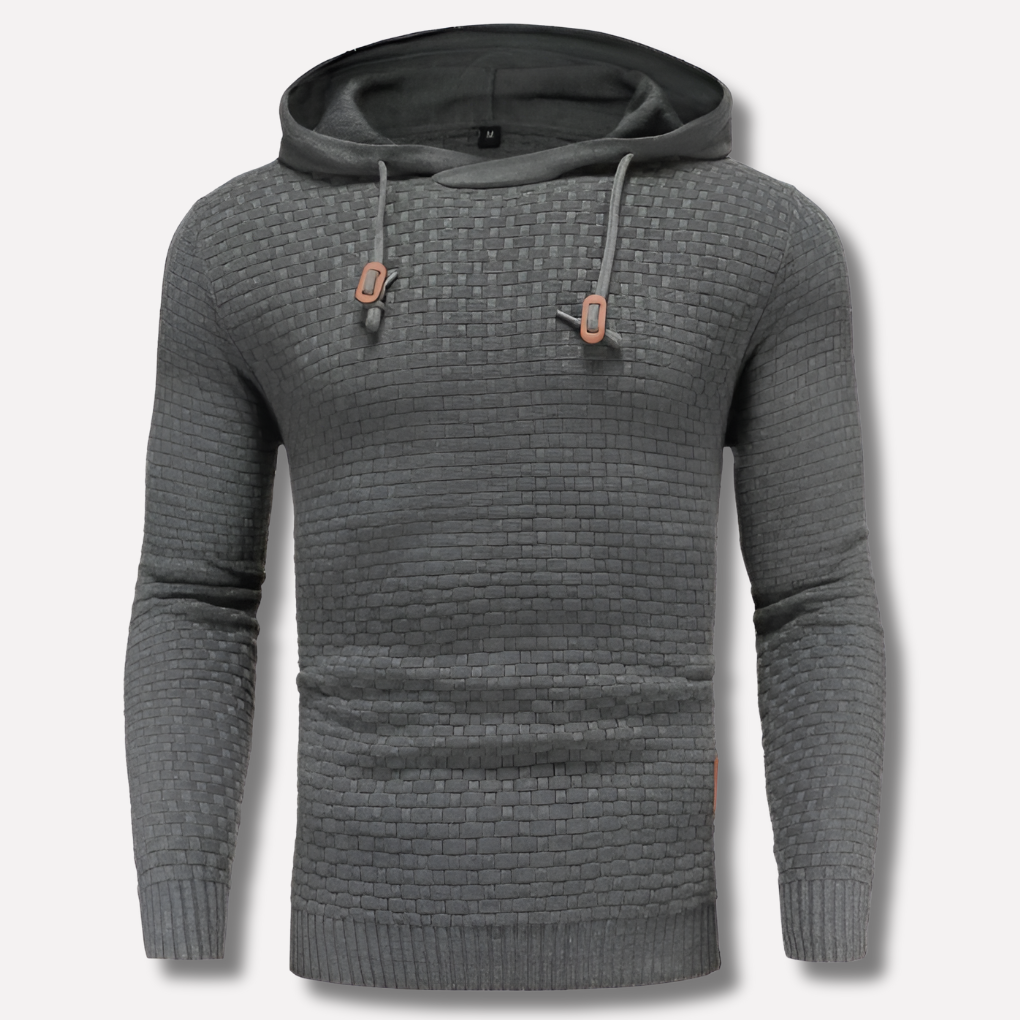 Stijlvolle heren hoodie pullover met comfortabele pasvorm, modieus en ideaal voor casual dagelijkse kleding.