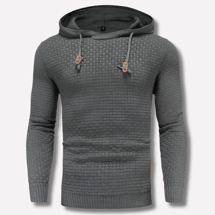 Stijlvolle heren hoodie pullover met comfortabele pasvorm, modieus en ideaal voor casual dagelijkse kleding.