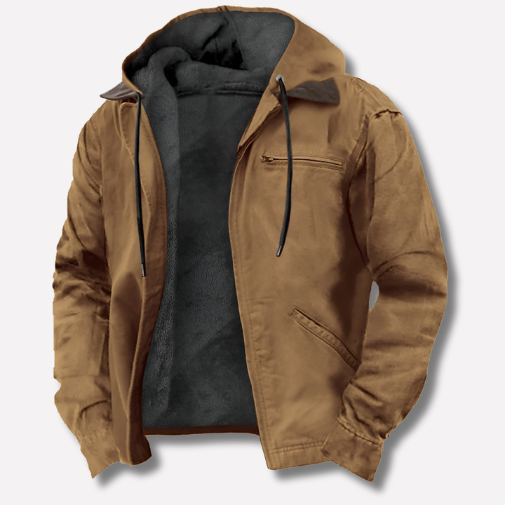 Comfortabele herenjas, tijdloos ontwerp voor dagelijks gebruik en stijlvolle kleding.