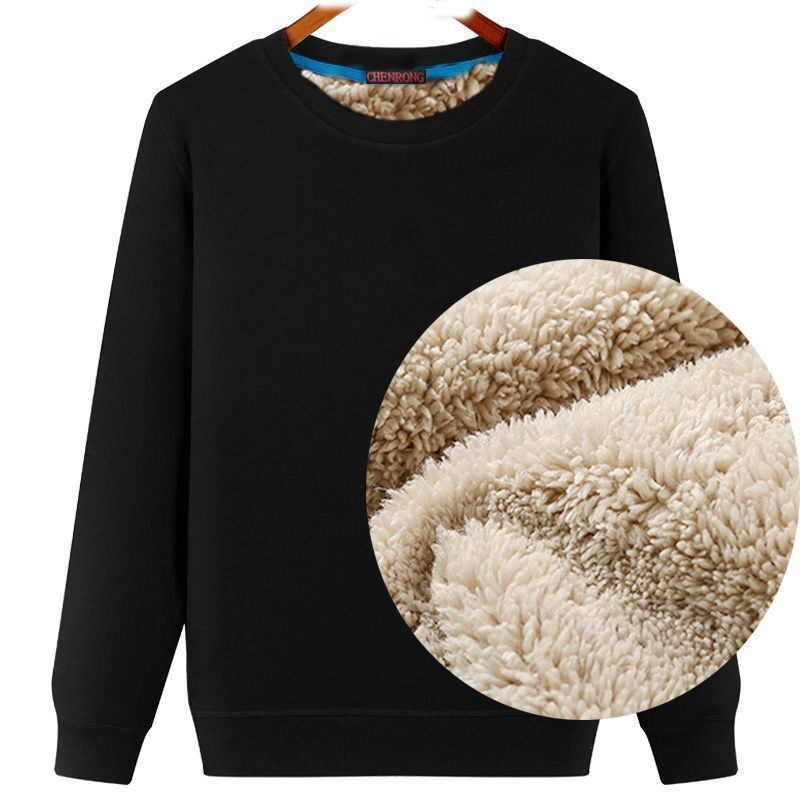 Zachte, warme KarasShirt gevoerde trui voor dames in grijs. Comfortabele winterkleding met lange mouwen voor koude dagen.