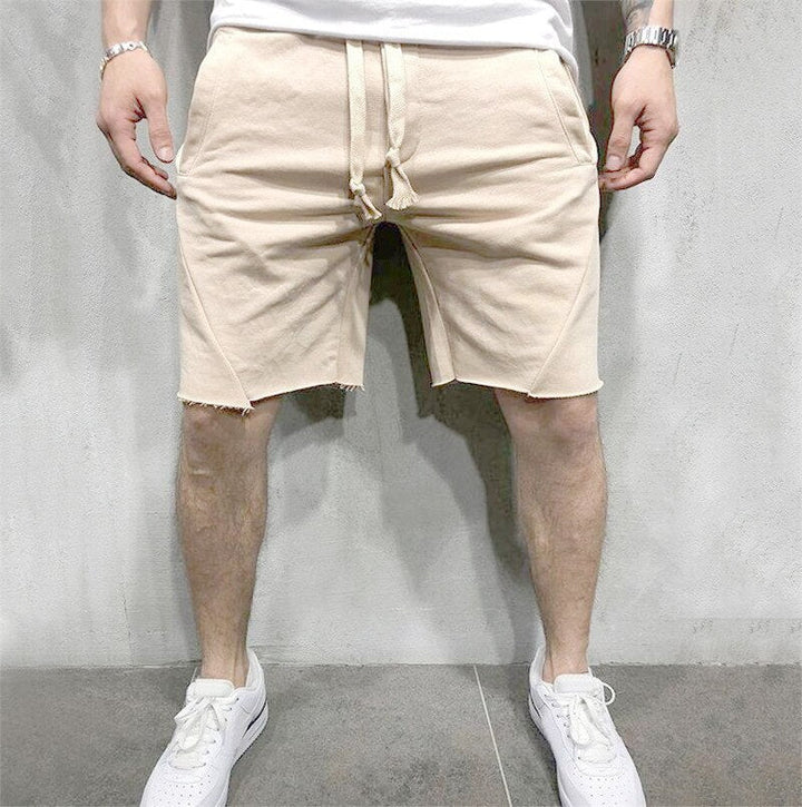 Ideale heren korte broek met trekkoord. Dagelijks comfort en moeiteloze casual stijl voor heren.