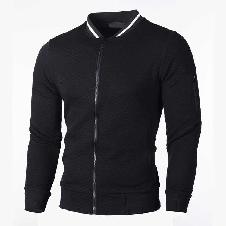 Trendy heren slim fit vest met ruitpatroon; modieuze bovenkleding voor de sportieve man.