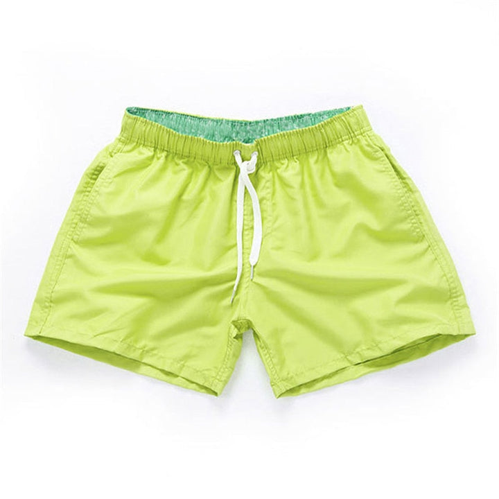 Heren zwemshort in blauw, comfortabele pasvorm, essentiële strandkleding voor elke man.