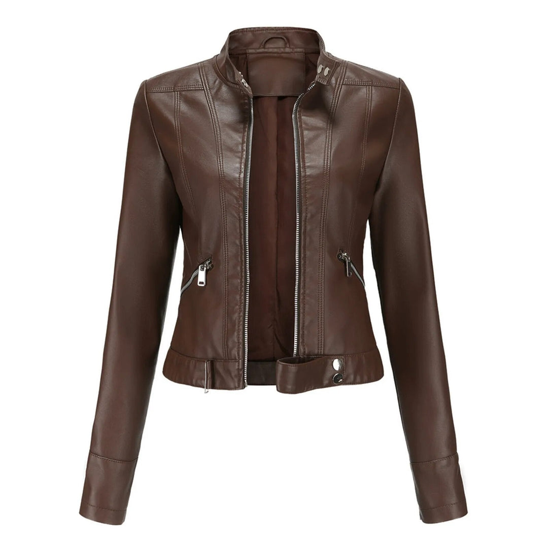 Dames winterjas, trendy en warm. Comfortabele bovenkleding met ritssluiting.