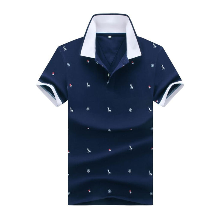 Lente/zomer heren polo in slim fit, combineert moeiteloos stijl met comfort voor elke man. Dagelijks shirt.