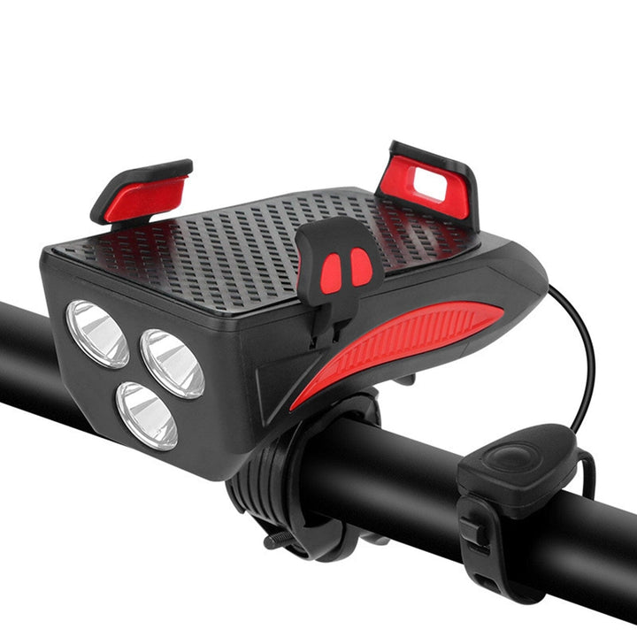 Robuuste en schokbestendige fietslamp met powerbank functie. Perfect voor avontuurlijke fietsers. Waterdicht.