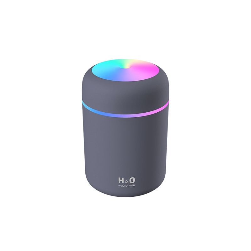 H2O luchtbevochtiger met fijne nevel voor frisse, gezonde lucht en ontspannende aroma diffuser met sfeerlicht.