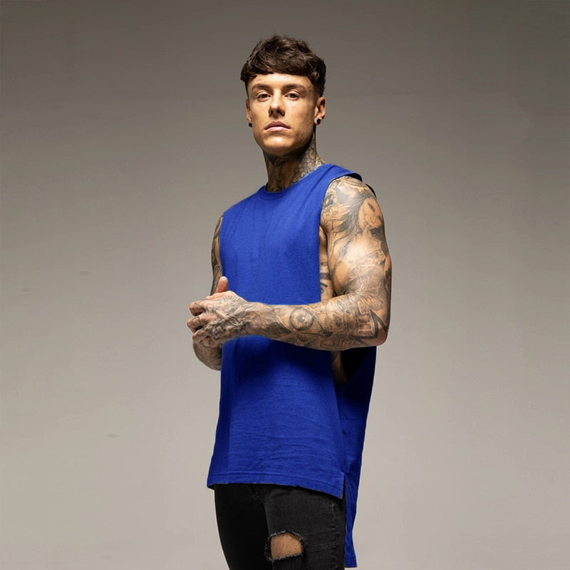 Stijlvolle Tyga tanktop, must-have herenkleding voor de zomer en fitness.