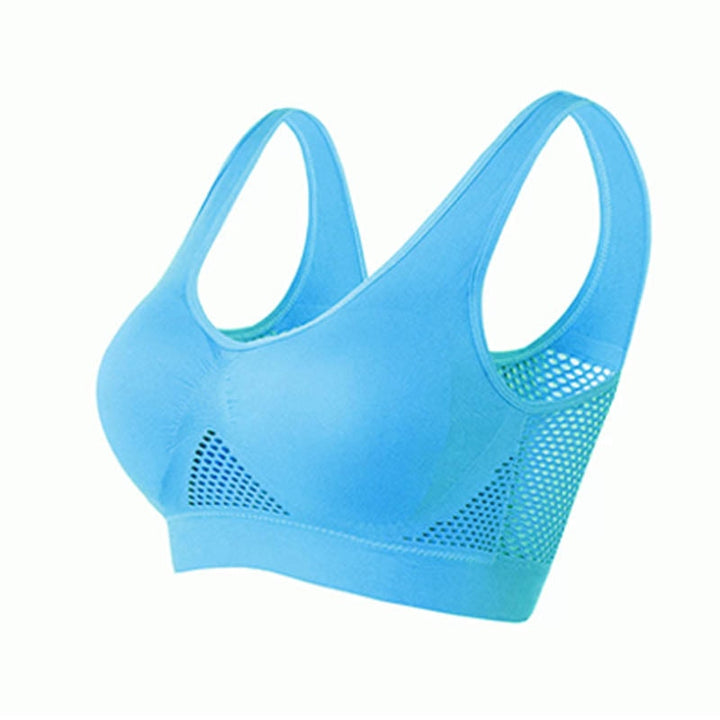 Comfortabele dames sport bh Sofia voor yoga, hardlopen & training. Ademend & naadloos, perfecte activewear.