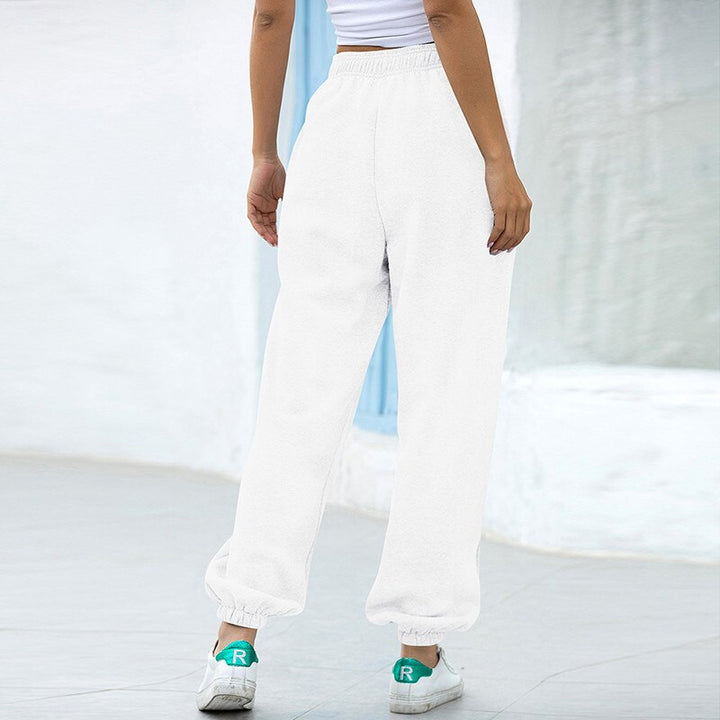 Casual fleece joggingsbroek Kiona voor dames. Zacht aanvoelend en heerlijk warm.