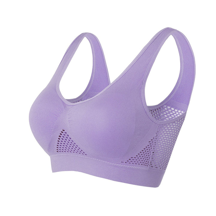 Dames sport bh Sofia, ademend mesh voor optimale ondersteuning & comfort bij fitness en training.
