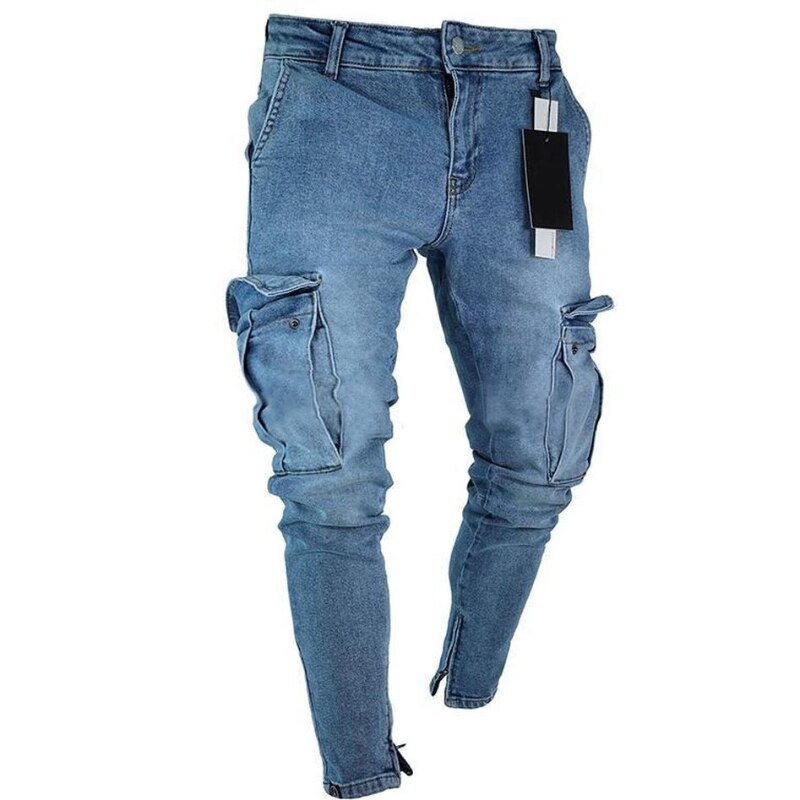 Trendy heren cargo broek, ideaal voor diverse streetwear outfits. Combineert mode, comfort en een stijlvolle look.