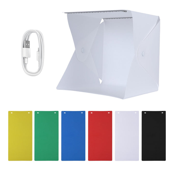 Mobiele fotografie studio GlowBox: creëer heldere, consistente productbeelden met gemak, overal en altijd.