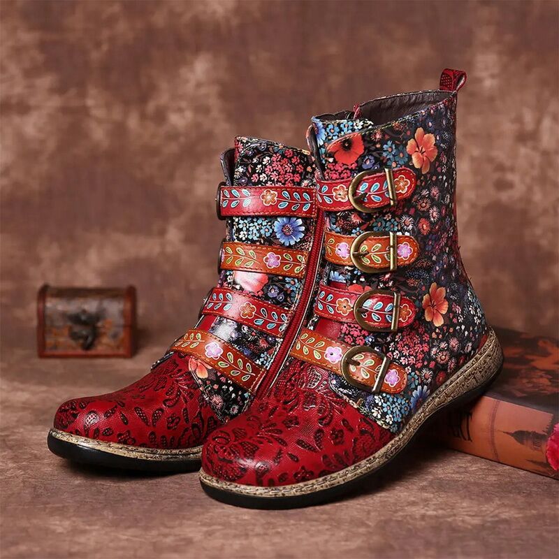 Zwarte EmilyBoots enkelhoge leren dameslaarzen, stijlvol en comfortabel, perfect voor elke outfit.