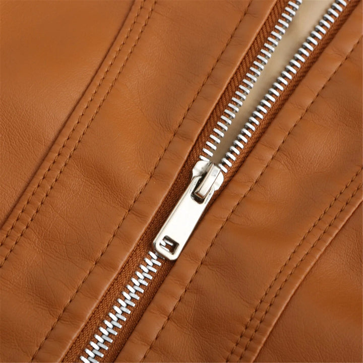 Damesjack met ritssluiting, elegante en comfortabele bovenkleding, geschikt voor elk seizoen.