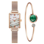 Goud/Wit + Armband