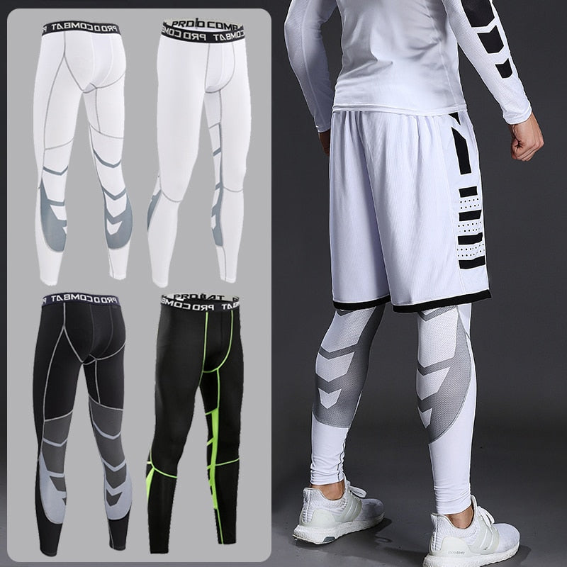 Heren sportlegging voor optimaal comfort & flexibiliteit tijdens fitness training.