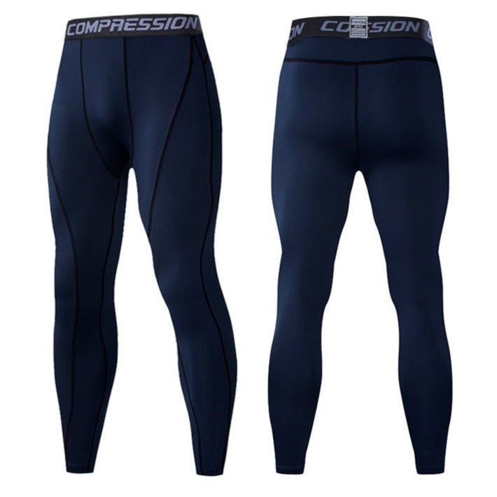 Modieuze heren fitness legging, essentieel voor moderne sportkleding en activewear.