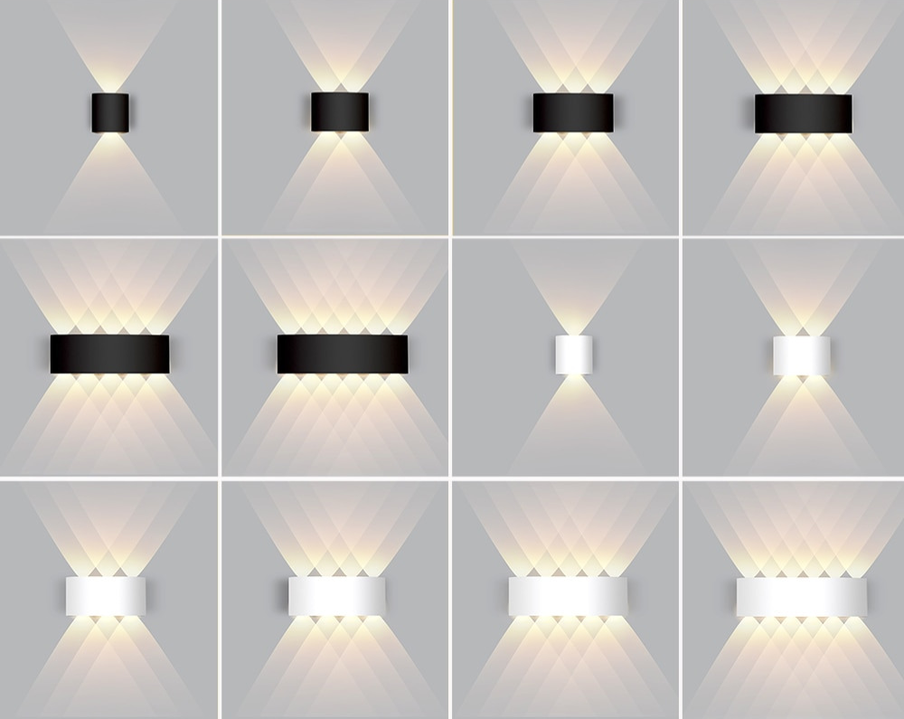 Sfeervolle LED wandlamp met warm licht. Creëert een gezellige ambiance in elke ruimte.