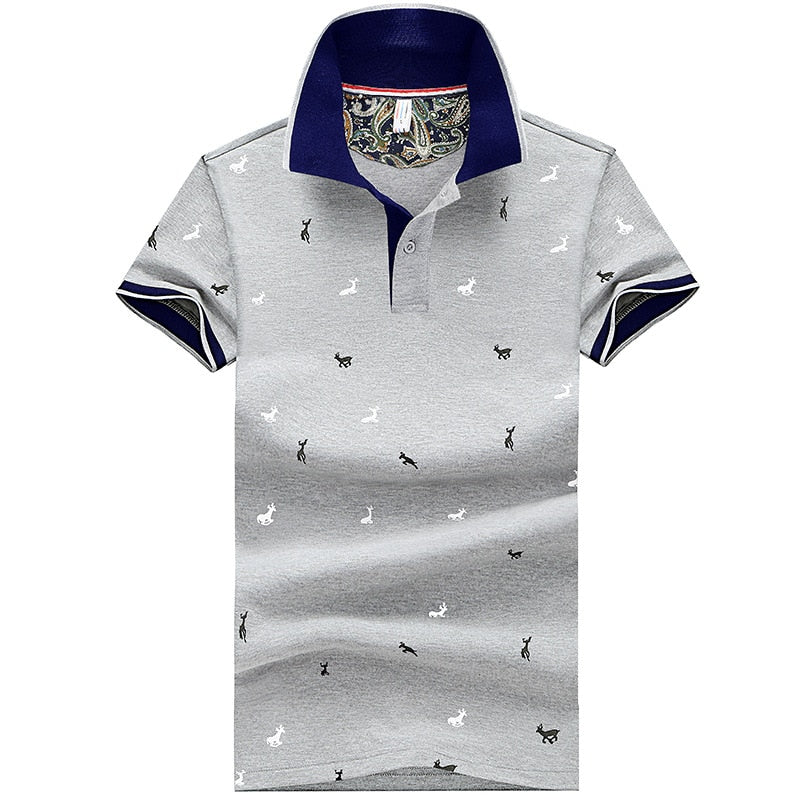 Casual heren polo shirt, veelzijdig en comfortabel, perfect voor diverse dagelijkse gelegenheden. Slim fit mode.