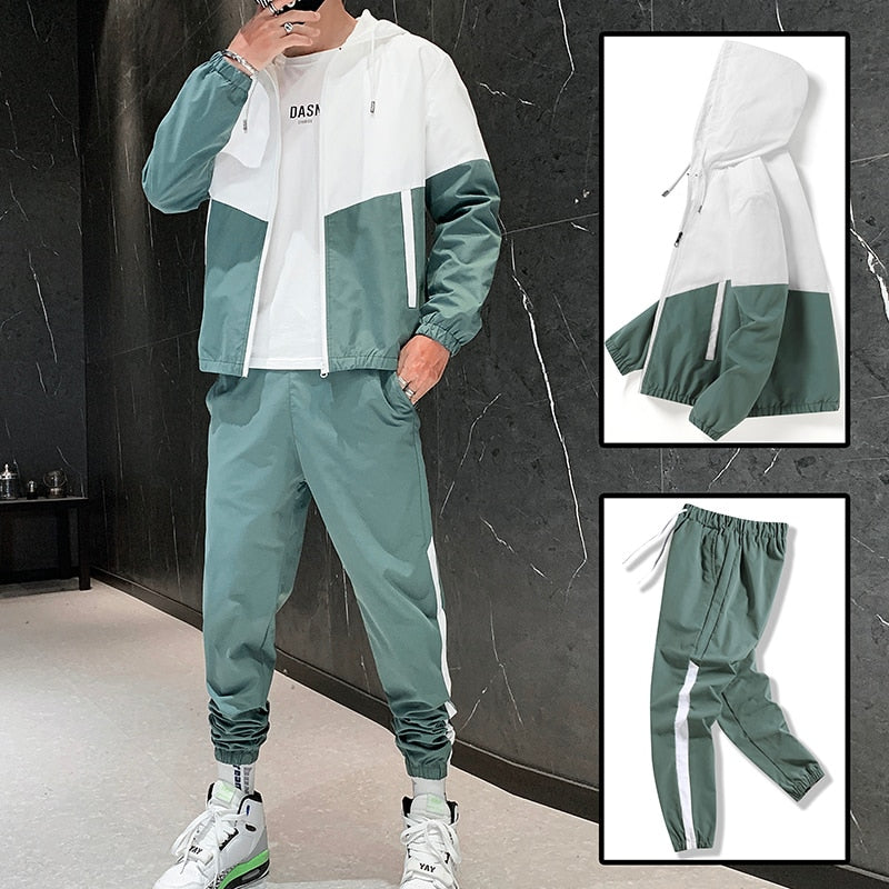 Zacht en comfortabel heren joggingpak Jody, tweedelig sportkleding met stretch voor de moderne man.