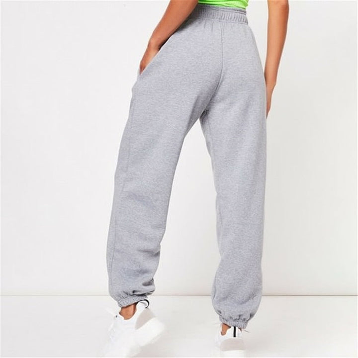 Stijlvolle damesbroek: fleece joggingsbroek voor comfort en een moderne look.