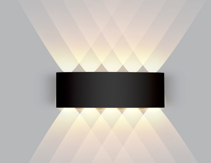 Warm witte LED wandlamp, sfeervolle verlichting die elke woonkamer transformeert. Modern en decoratief.
