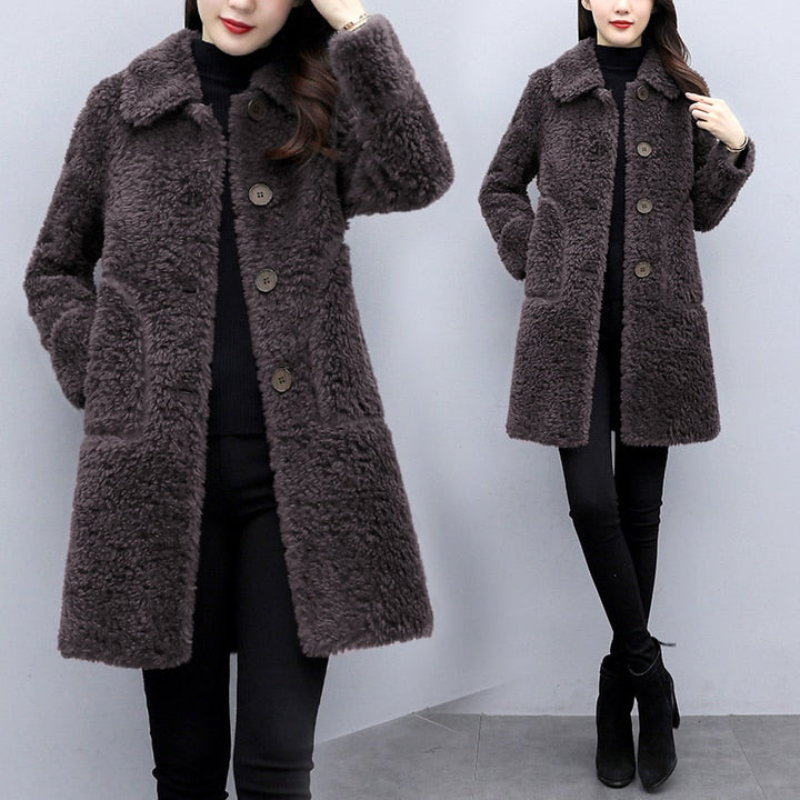 Elegante lange damesjas, AlisonsJacket, voor warmte en stijl. Modieuze bovenkleding perfect voor elk seizoen.