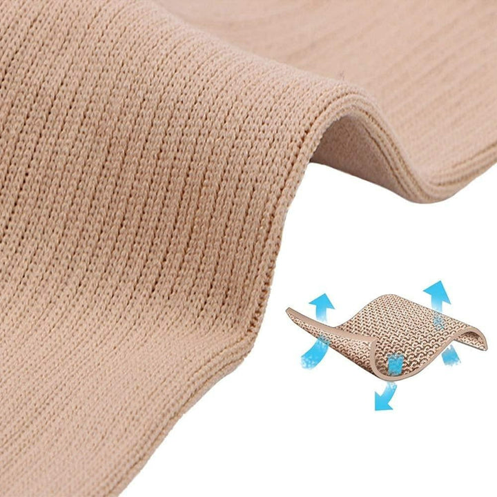 Stijlvolle unisex steunkousen met handige rits, perfect voor mannen en vrouwen die comfort en ondersteuning zoeken.