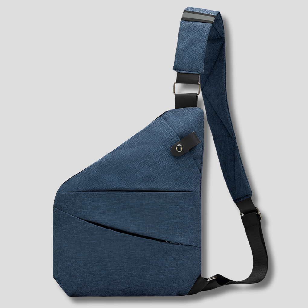 Lichtgewicht unisex schoudertas, perfect georganiseerd voor onbezorgd reizen.