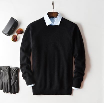 Veelzijdige herentrui, zowel met ronde- als V-hals. Comfortabele sweater voor stijlvolle heren.