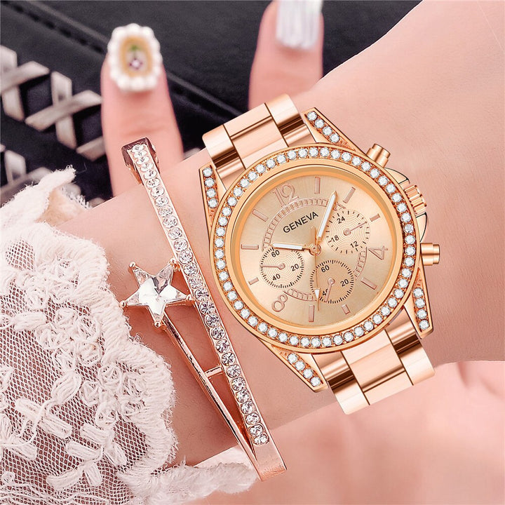 Modern dameshorloge met elegante uitstraling. Stijlvol SlimWatch™ accessoire voor de modebewuste vrouw.