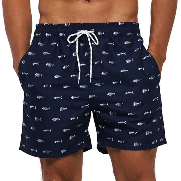 Sneldrogende, zachte stof van een heren zwemshort met opvallende, kleurrijke prints voor maximaal zomercomfort.
