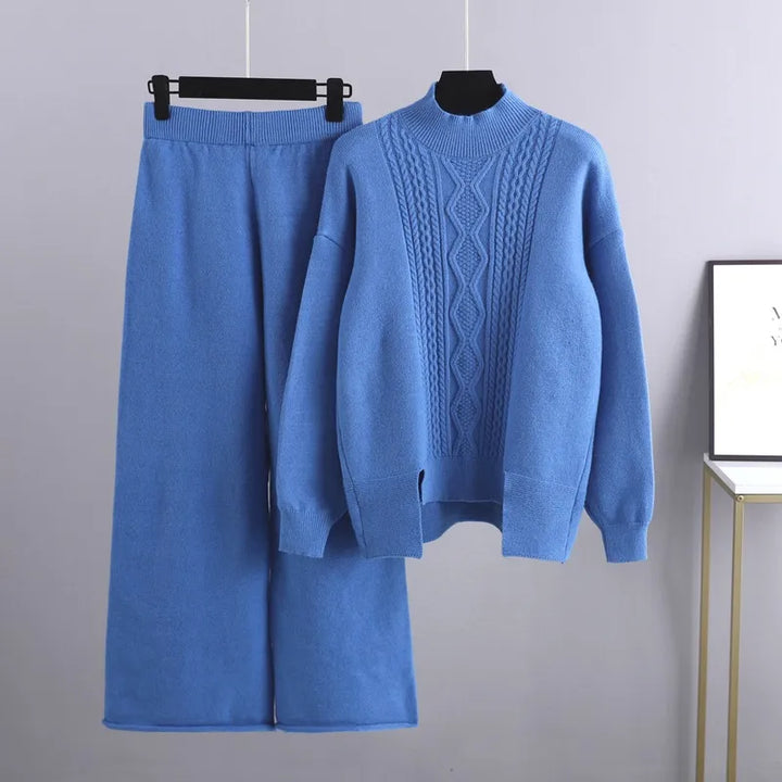 Veelzijdig dames huispak, comfortabele set. Geschikt als loungewear en stijlvolle relaxkleding voor thuis.