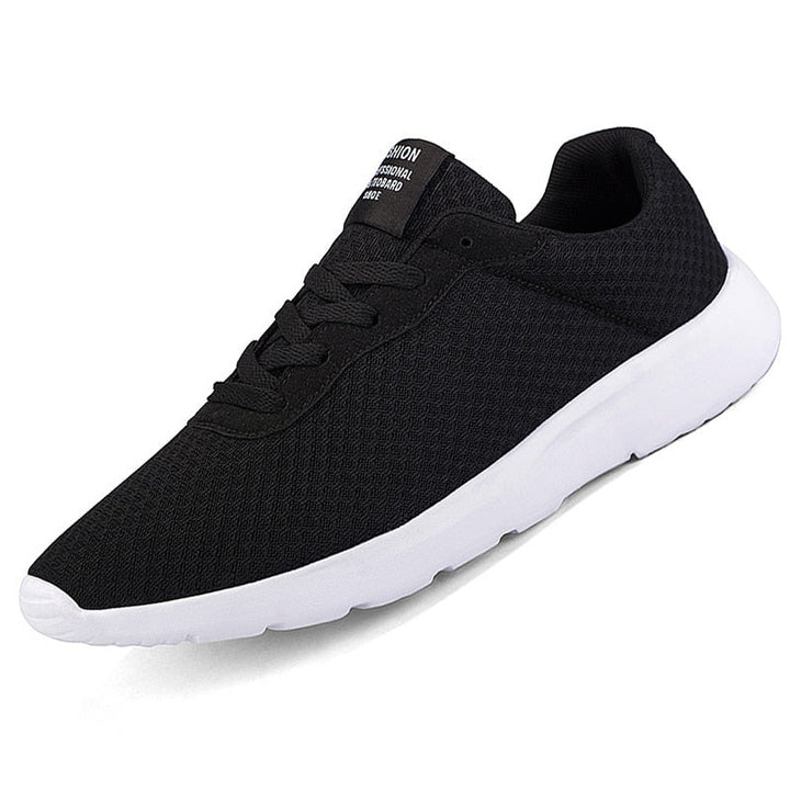 Blauwe sportieve herenschoenen, trendy sneakers voor casual herfstlooks, ultiem comfort.