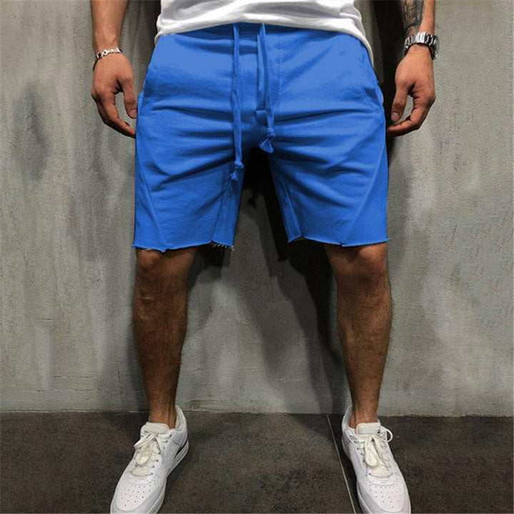 Sportieve heren activewear shorts met trekkoord. Geschikt voor training en vrije tijd, comfortabel.
