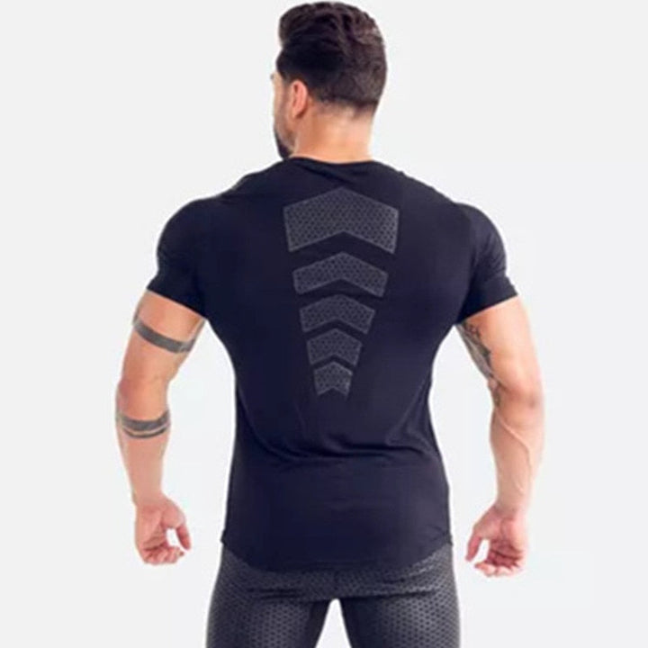 Comfortabel heren sportshirt Richard, sneldrogend en met strakke pasvorm voor de beste prestaties.