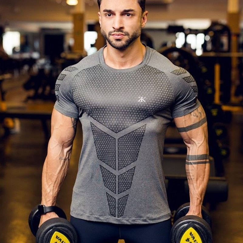 Modieus heren sport T-shirt Richard, perfecte activewear met korte mouwen voor jouw workout.