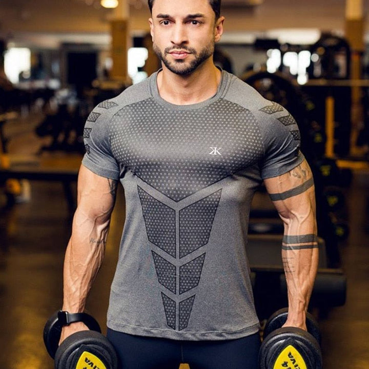 Modieus heren sport T-shirt Richard, perfecte activewear met korte mouwen voor jouw workout.