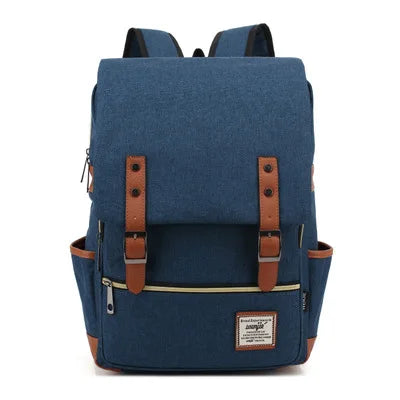 Open Oxford rugzak toont ruim hoofdcompartiment en organizer, perfect voor reisbenodigdheden en school.