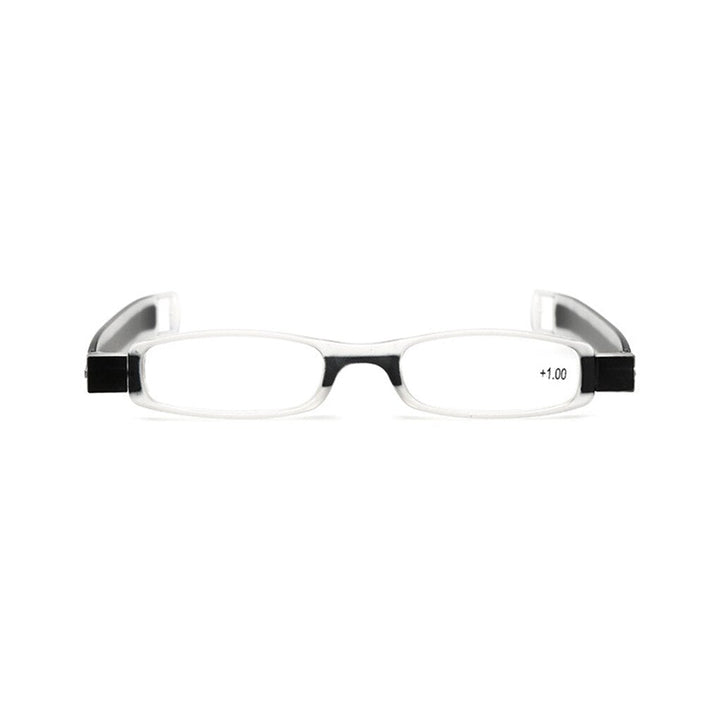 Stijlvolle rode opvouwbare leesbril, lichtgewicht, unisex, voor optimaal leesgemak en draagbaarheid.