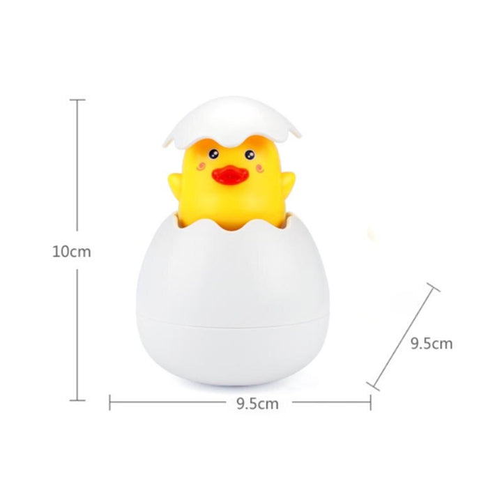 Vrolijk uitkomend ei badspeelgoed met schattig dier, perfect voor de badtijd van baby's en kinderen.