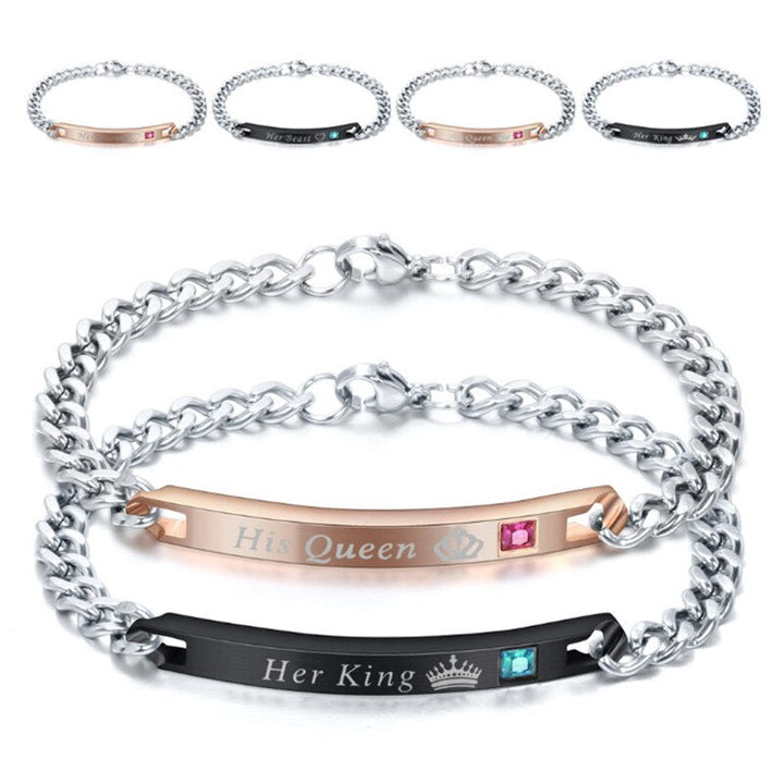 Perfect relatiegeschenk: duurzame koppelarmbanden, een tijdloos sieraad dat liefde viert.