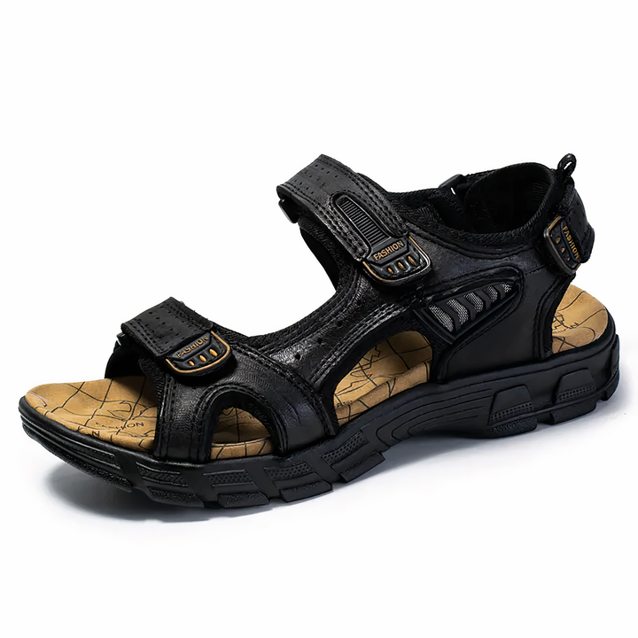 Heren orthopedische sandalen voor ultiem comfort, voetondersteuning en gezond loopcomfort. Ideaal voor zomer & strand.