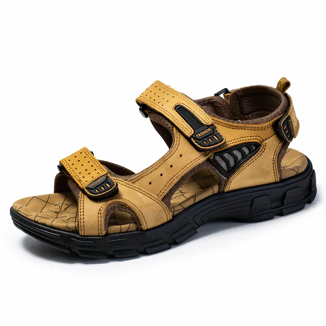 Stijlvolle heren mode sandalen met orthopedische ondersteuning. Bieden loopcomfort & zijn perfect voor gezonde voeten.