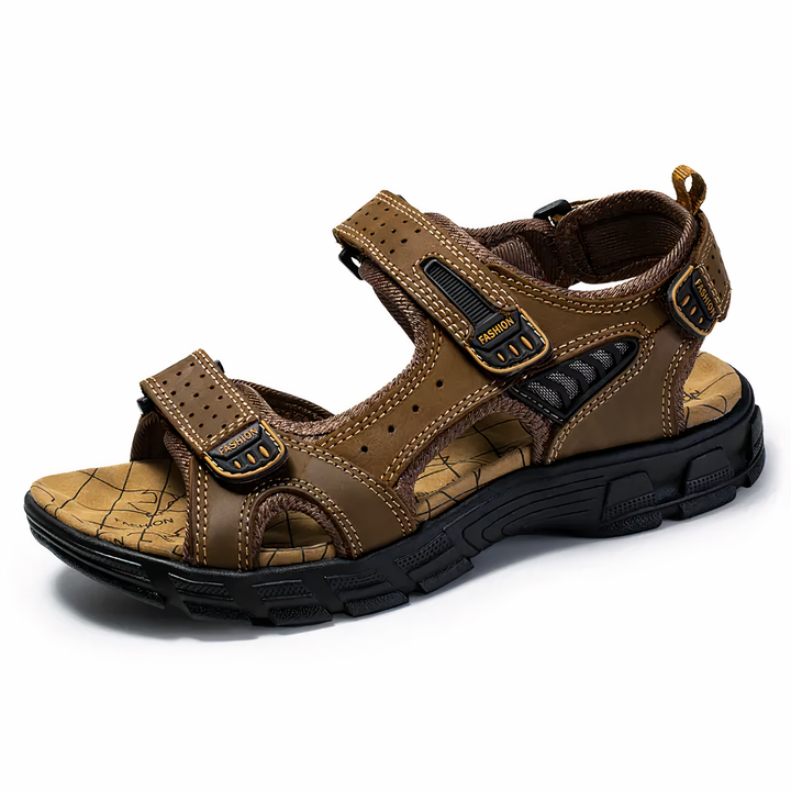 Comfortabele heren orthopedische zomer sandalen met anti-slip zool. Perfect voor dagelijks gebruik en gezonde voeten.