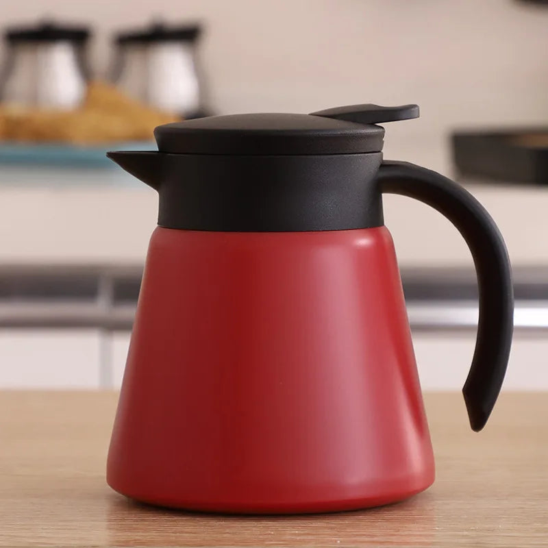 Geniet overal van warme koffie of koude thee met deze ThermoBrew thermofles 0,5L RVS. Ideaal voor keuken en reis.