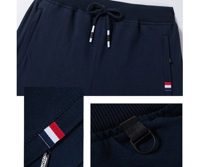 Actieve heren sportbroek in zwart, perfect voor beweging, training en dagelijks comfort.