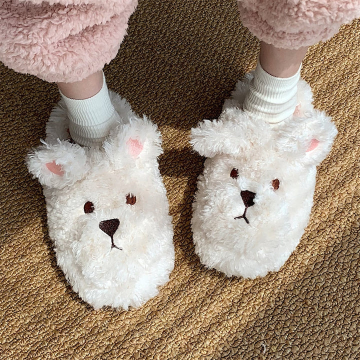 Schattige unisex dieren pantoffels. Heerlijk zacht en warm. Luxe comfort voor thuis.